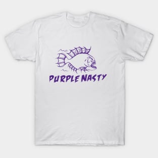 Purple Nasty piranha T-Shirt